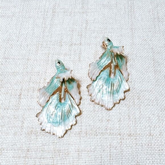 Fish earrings #1243 - Picture 2 of 4